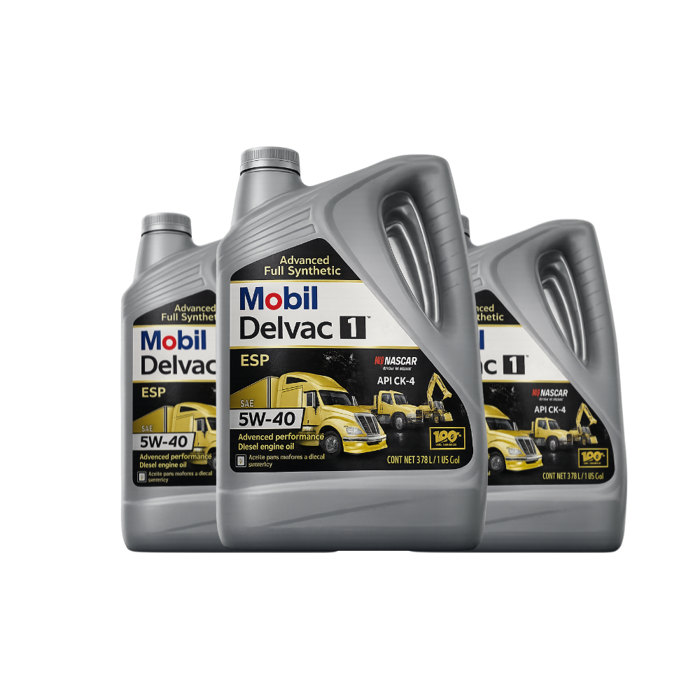 Mobile Delvac SAE 5W-40 - Image 2