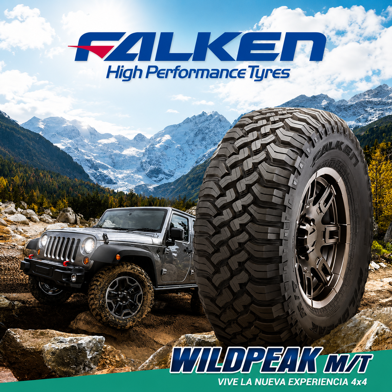 Llanta Falken Wildpeak M/T